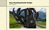 Waterproof handlebar control for DS525X