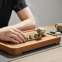 Zongzi Dragon Boat Figurine Antique Finish Tea Pet Creative Design for Desktop