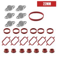 Aluminum Vortex Flap Removal and Repair Kit for BMW Diesel Engines - 22/33mm