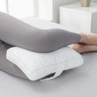 Side Sleeper Leg Pillow Soft Filling Knee Pillow Pressure Relief for Bed