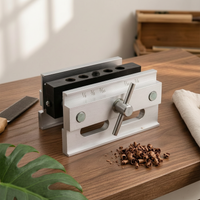 Automatic-Centering-Centering Jig Adjustable Carpentry Jig Threaded Openings