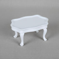 Mini Table Wooden Mini Coffee Table Smooth Surface Miniature Furniture for Photo Photography