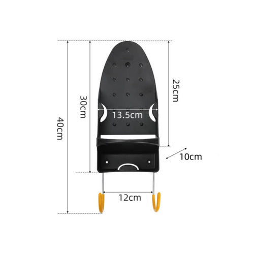 Wall Iron Holder Anti-Scald Ironing Board Hook Storage Space Saver