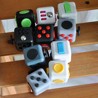 Fidget Cube Stress Relief Toy for Kids and Adults, Educational Puzzle Dice with Customizable Logo