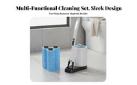 Toilet Brush Removes Tough Stains Toilet Scrubber Set Scratch for Lavatory