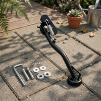 Motorcycle Side Stand Curved Arm Motorcycle Kickstand Wear Resistant