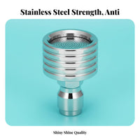 Detachable 1/4 Inch Quick Connect Nozzle Resistant 1/4 Inch Quick Connect Spray Tip Plug and Play for DIY Enthusiasts