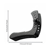 Electric Guitar Support Leg Rest Carbon Fiber Composite Electric Guitar Rest Assist System for Rehearsal Performance, Audio Production