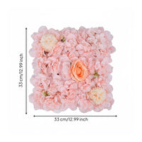 Artificial Rose Wall Panel Reusable Artificial Floral Panel Backdrop Special Occasion Decor for Wedding