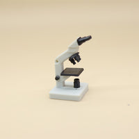 Dollhouse娃娃屋仿真双目显微镜ob11科学实验室场景配件微缩模型