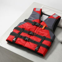 Oxford Textile Life Jacket Sleeveless Personal Flotation Device V-Neck
