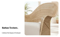 Woven Rope Lounge Chair Southeast Asian Design Woven Cocoon Chair Indoor and Outdoor Use Highsupport Design for Hoteliers