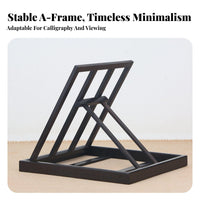 Foldable Scripture Rack Traditional & design Adjustable literature Rest for Home, Desk