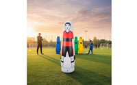 Hit Figure Portable Inflatable Soccer Mannequin Soccer Opposition Figure for Backyard