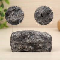 Covert Key Box with Slide-out Cover Realistic Fake Rock Key Hider Secure Garden Ornament with Concealed Storage Compartment Long-Lasting for Homeowners