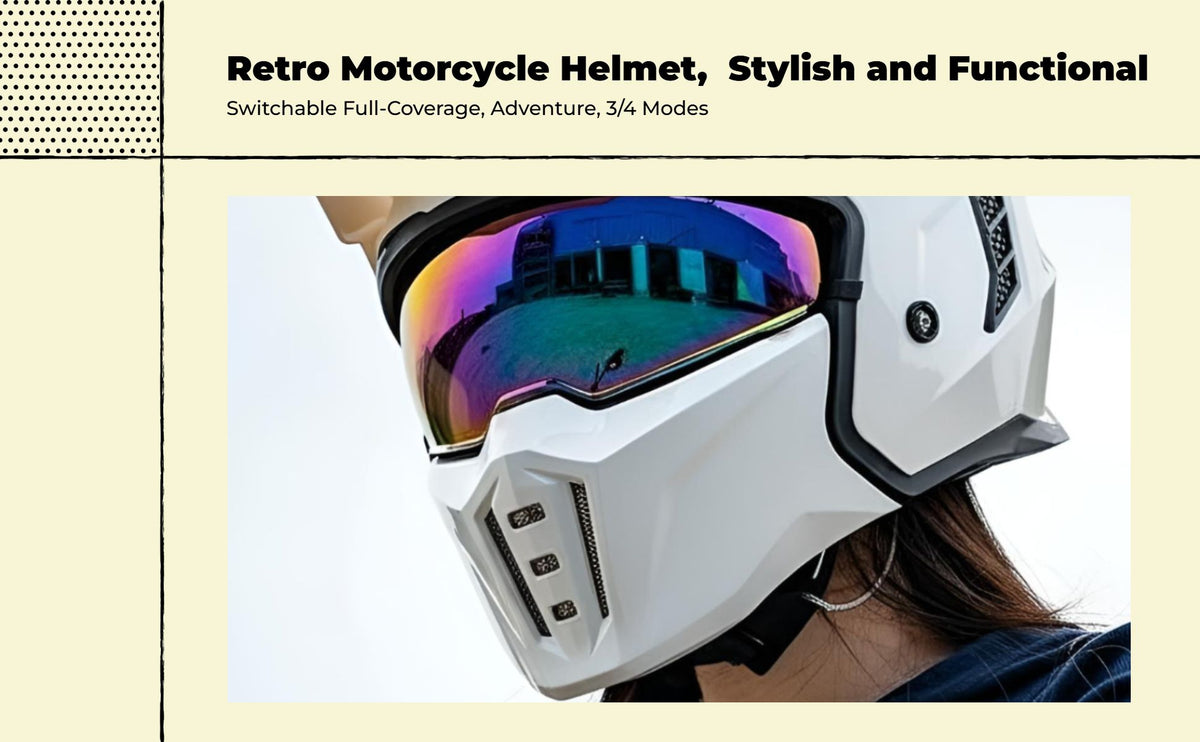 Safety certified open face helmet