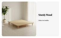 Moistureresistant Slatted Support Frame Prevents Sagging Adjustable Slat Support System long-lasting Construction Bed Base sturdyDuty for Homeowners, Adults, Renters, Home, Apartment