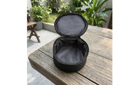 Insulated Bowl Bag Oxford Cloth Round Camping   Cup Storage Bag Carrier Hand-Carry Strap