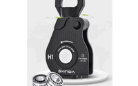Aluminum Rope Pulley 25kN Pulley with Side Plates Hardware for Climbers, Salvage Teams Teams, Work at Height