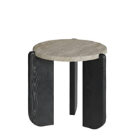 Round Pedestal Table Natural Imperfection Aesthetic Design Round Pedestal Stand Minimalist Aesthetic Space-Saving Size