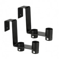 2 Pieces Pool Fence Hook Easy to Install Pool Pole Hanger Space Saving