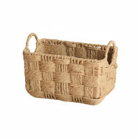 Woven Storage Box adaptable Home Organization Rustic appearance for children, Parents