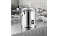 Stainless Steel Insulated Container Portable with Handles Insulated Drink Container Large Capacity Food Warmer Secure Locking