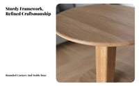 Round elevatingTop Table Modern Minimalist Design Household Furniture Multi-Functional Space-Saving Size for Homeowners