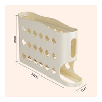 Weighted Feed Egg Holder Space Saving Rolling Egg Dispenser Keeps Eggs Crisp