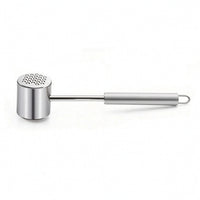 Stainless Steel Meat Tenderizer Hammer Handheld Meat Tenderizer Versatile Long-Lasting for Home Cooks, Kitchen
