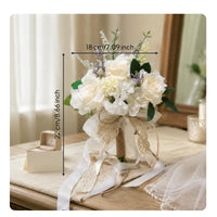 Artificial Blossom Floral Arrangement Easy to Keep Silk Flower Floral