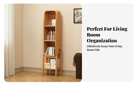 Space-Saving Design Multi-Tier Shelving One-T exposedShelf Concept Multi-Tier Standing Organizer Sturdy Construction Storage Rack Raised Leg Design for Apartment Dwellers, Office Workers, Living Room, Kitchen, Small Areas, Bedroom