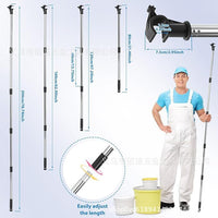 Telescopic Skylight Opening Hook for Indoor Use
