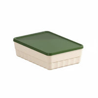 Large Capacity Plastic Storage Bin with Lid Multipurpose Stackable Storage Box Dustproof Long-Lasting for Bedroom