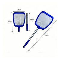 Swimming Pool Debris Rake Lightweight Pool Debris Skimmer Quick Connect for Pond