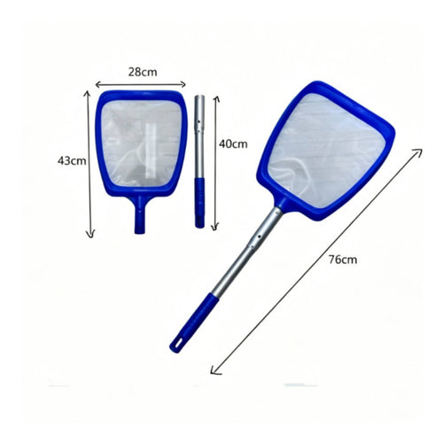 Swimming Pool Debris Rake Lightweight Pool Debris Skimmer Quick Connect for Pond