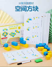 Wooden Building Blocks Educational Toy for Kids
