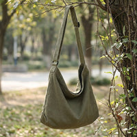 Travel Bag and Large Capacity Tote Bag for School, Japanese Style Shoulder Bag and Work Bag for Men or Women, Open Top Satchel Bag, 45*10*35cm
