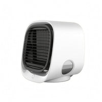 Mini Air Refrigerator Desktop Use USB Desk Fan Rounded Rectangular Home Appliance