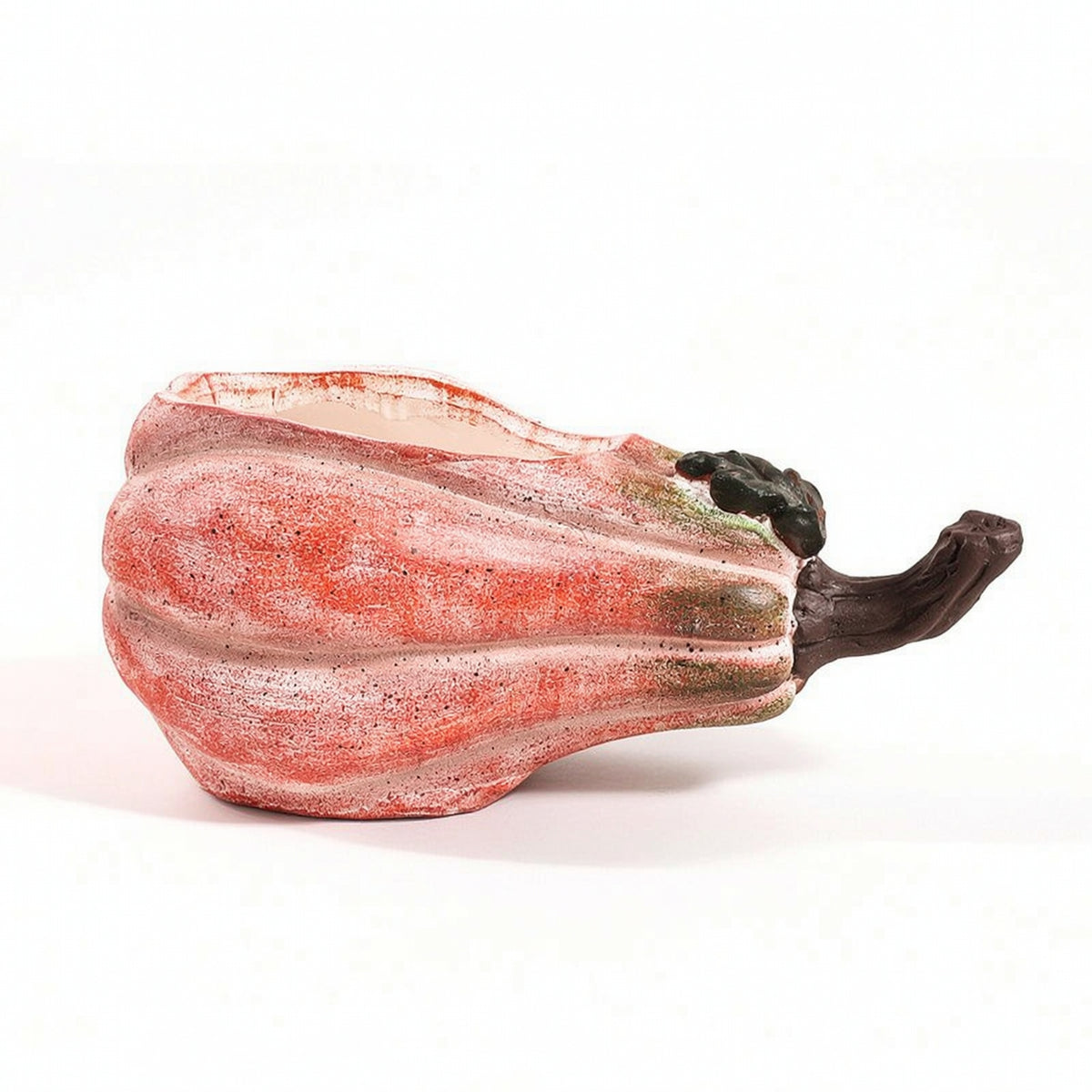 Pumpkin Planter Festive Pumpkin-Shaped Plant Pot Charming Container for Balcony
