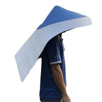 Sun Hat with Cape, Cone Top, Wide Brim, Rainproof