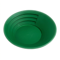 Gold Washing Pan for Sand Gravel, Lightweight Panning Kit for Outdoor, Manual Sieveing Use, Gold Pro - 350*76mm