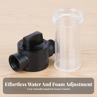 Car Soap Sprayer One Knob Foam Control for Weekend Wash