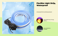 LED Sunlight-Equivalent Flexible Car Hood Light Strip