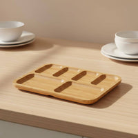 Divided Platter with Lid preservingKeeping Serveware Easy to Clean for Bakers