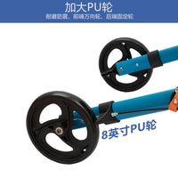 Aluminum Alloy Folding Walker for Seniors with Four Wheels and Shopping Cart