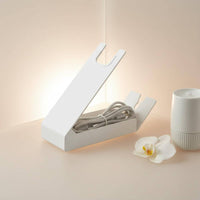 Hair Dryer Stand Space Saving Blow Dryer Holder Stable Base for Vanity, Bathroom