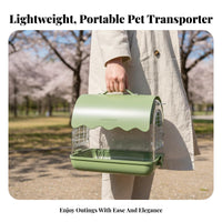 Clear View Parrot transport Lightweight Parakeet carrier Breathable for Car