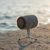 Audio Input Device Wind Muff Windproof Furry Mic Cover Noise Reduction Deadcat Audio Input Device Windscreen for Podcasters, Live Live Broadcasting