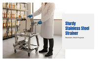 Stainless Steel Plate Frame Filter Press, Manual Oil Separator, Laboratory Filtration Machine
